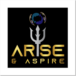 Arise & Aspire Luxury Apparel Posters and Art